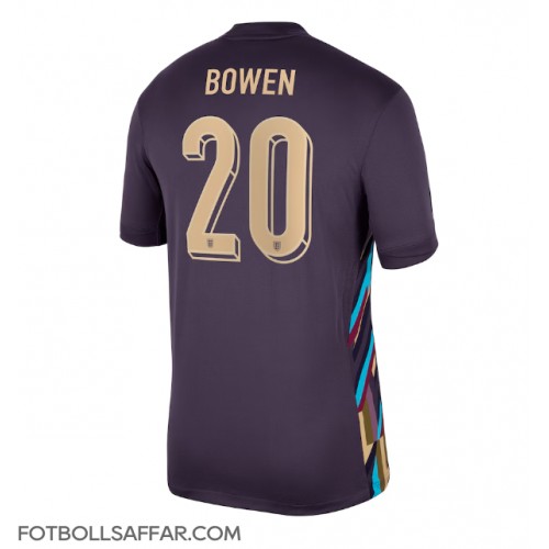 England Jarrod Bowen #20 Bortatröja EM 2024 Kortärmad